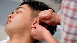 💈🇯🇵 Hair Cut & Shampoo & Shaving at 'Barber Nakamura' | Japan Nihonbashi Tokyo