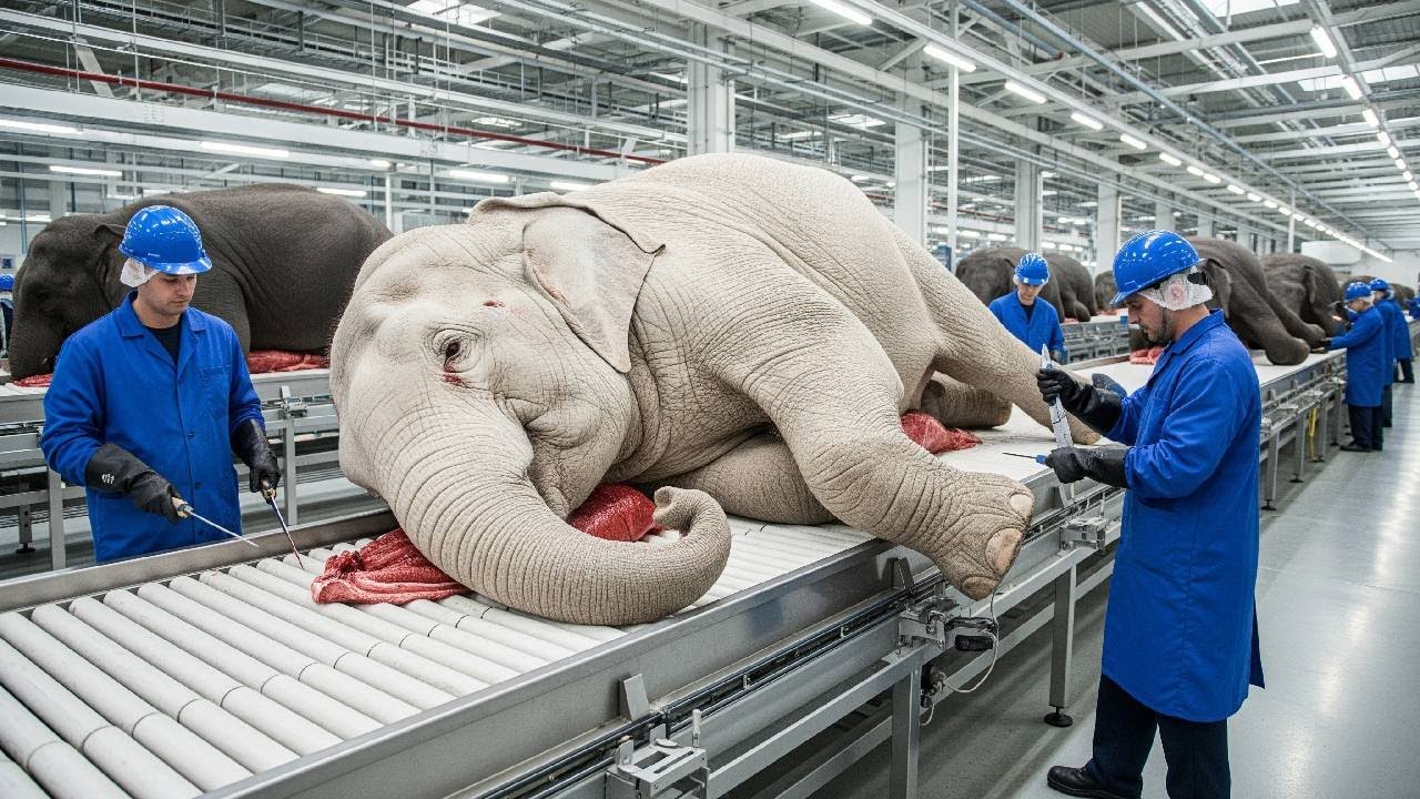 How Albino-Elephant Hide Is Turned Into High-End Luxury Leather | Inside the Factory
