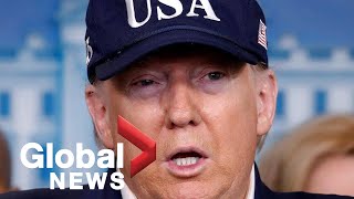 Coronavirus outbreak: Trump defends using 