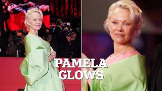 Pamela Anderson Stuns Berlin Red Carpet With Bare-Faced Look