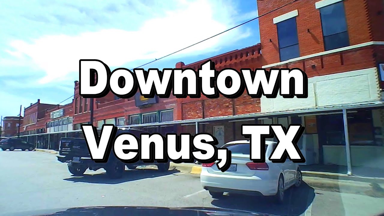 Downtown Venus, TX YouTube