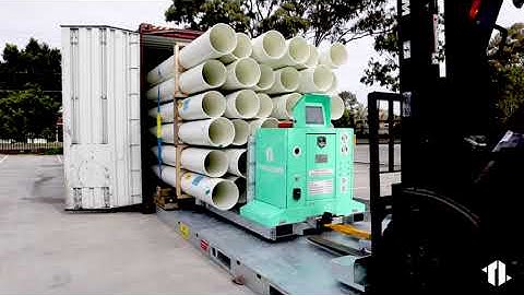 Single Shot Container Loading - TyneLoader