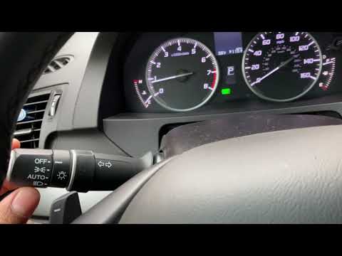 Video: Kaip išjungti „Acura MDX“priekinius žibintus?
