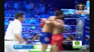 Keo Rumchong vs Vung Noy - Bayon Khmer boxing 4-4-2014