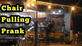Chair Pulling Prank Gone Wrong