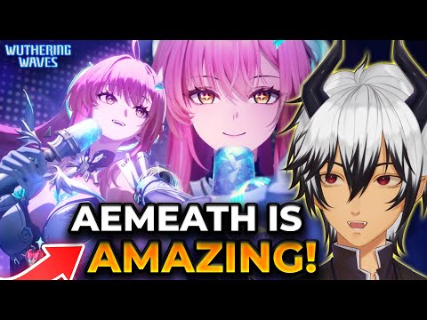 AEMEATHS GRADUATION DAY | Aemeath Resonator Showcase + Combat Showcase REACTION | Wuthering Waves