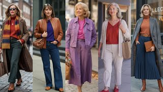 Flattering and Sophisticated Plus Size Outfit Ideas for Women Over Fifty