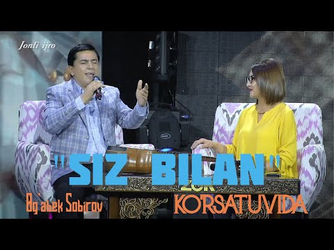 Og Abek Sobirov Siz Bilan Ko Rsatuvida Official Live Video