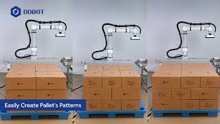 DOBOT CR10 Collaborative Robot • Palletizing Solution