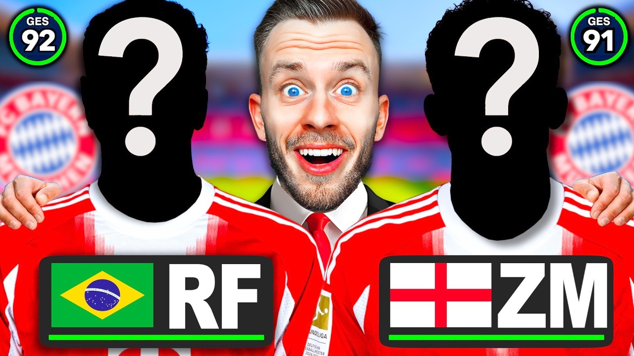 Ich habe 2 NEUE SUPERSTARS verpflichtet! 🤑🐐 (400+ Mio €!!) | FC Bayern Karriere #9