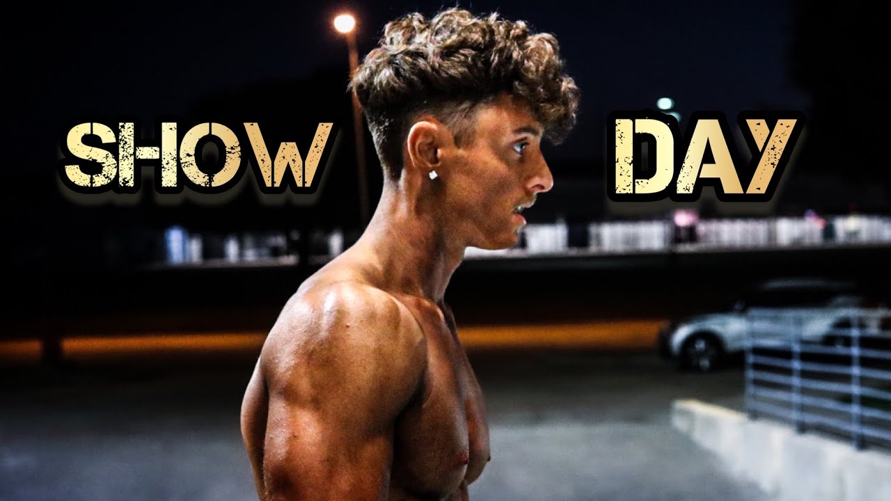 SHOW DAY - COMPETING IN MENS PHYSIQUE