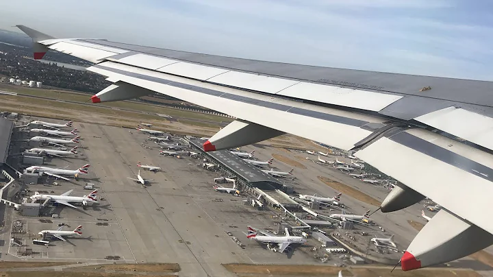 AIRPORT VIEW | British Airways A320 Takeoff from London Heathrow Airport