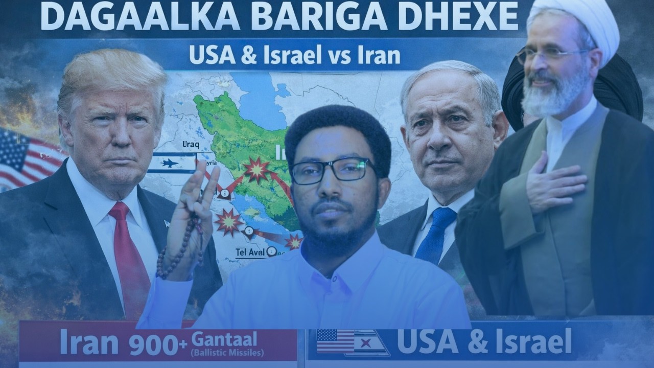 Tirada Gantaalada Iran isticmashay & Wajiga Dagaalku yeeshay