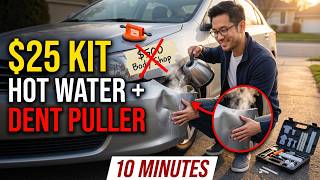 $25 Kit REMOVES Any Dent Without Paint Damage — Why Body Shops CHARGE $500 For 10 Minutes Of Work