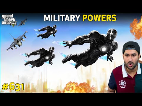 GTA 5 : SECRET POWERFUL POWERS OF MILITARY OF LOS SANTOS | GTA 5 GAMEPLAY #631