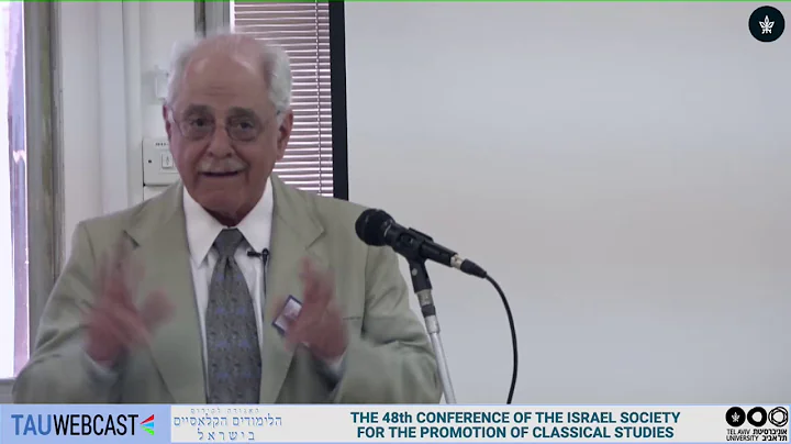 Prof. Robert Kaster  - Israel Society for the Prom...