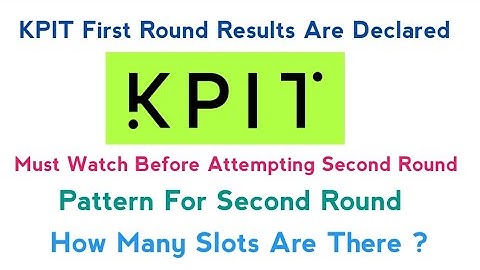 KPIT Coding Round Exam Pattern | KPIT Results Update | Smart Learning