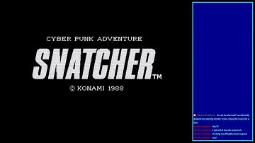 Snatcher (MSX2 hardware capture) Playthrough - 4 of 4