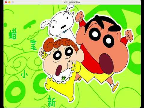 Shinchan Animation with theme song || 2.3Scene.cpp || Parth Jr Narang