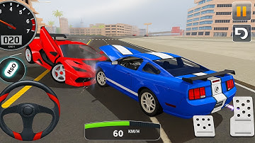 Mega Car Crash Simulator 3D 🔥 - Open World Free Roam Android Gameplay