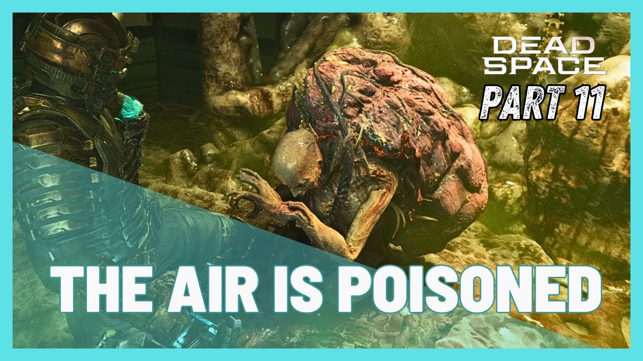 The Wheezers in Hydroponics Dead Space Remake Walkthrough Part 11