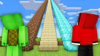 IF YOU CHOOSE THE WRONG STAIR, YOU DIE! JJ and Mikey SECRET STAIRS in Minecraft challenge Maizen