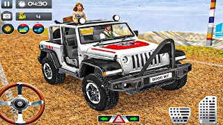 究極のジープオフロード狂騒曲🚙🔥 | リアルな4x4泥道ドライビングシミュレーターAndroidゲームプレイ screenshot 4