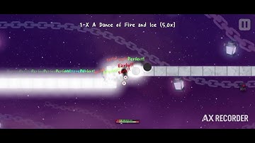 ADOFAI WORLD 1 (a dance of fire and ice )speed trial 5x