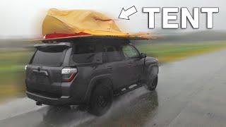 EXTREME Wind Testing Popular Backpacking Tents