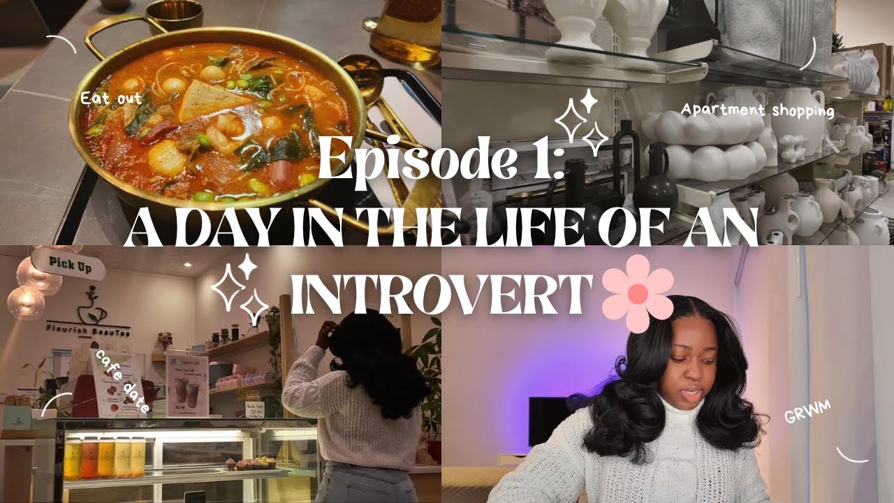 Cafe date + Apartment decor shopping + A cozy Day out✨