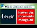 Module Gestion des données Insérer des documents MongoDB #données #gestion #mongodb #data