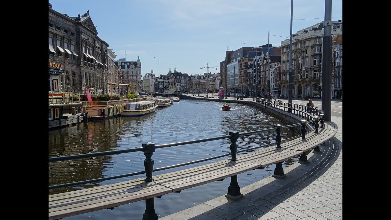 Het is stil in Amsterdam: Stille straten door coronavirus deel 2 - YouTube