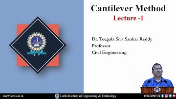 Cantilever Method | Multi-storey Frame Analysis