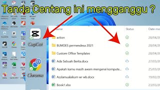 024 Tanda Centang Icon Menu Dekstop dan File Windows