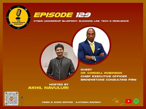 The Tech’o’Space Podcast Ep 129 - Cyber Leadership Blueprint: Blending Law, Tech & Resilience