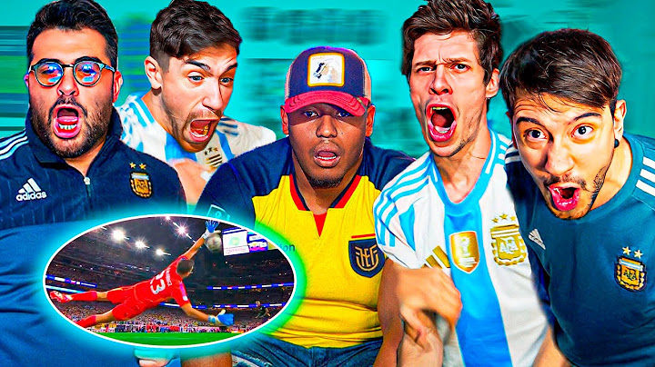 Argentina 1 (4) vs Ecuador 1 (2) | Reacciones de Amigos | Copa América 2024