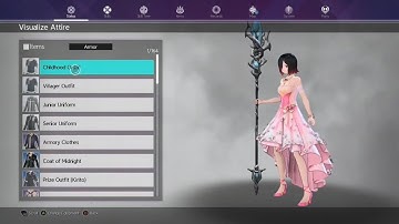 Sword Art Online Alicization Lycoris all Outfits including DLC and SAOShop/Cube