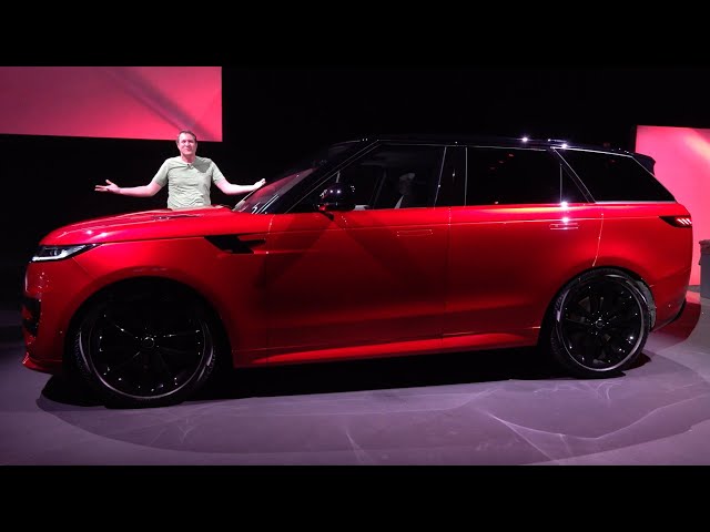 The New 2023 Range Rover Sport is Beautiful, High-Tech, and Minimalist 