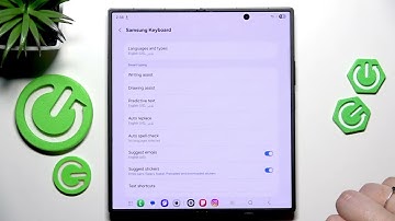SAMSUNG Galaxy Z Fold 7 – Hoe de toetsenbordtaal wijzigen