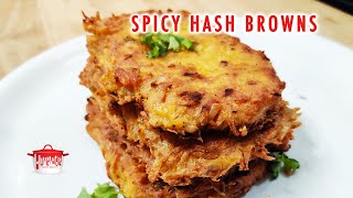 Easy Breakfast/ Snack Recipe | Spicy Hash Browns