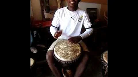 Africa Drum - David, Ghana Cultural Arts Center, Accra