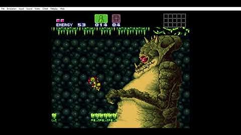 Super metroid - Boss battle Kraid.