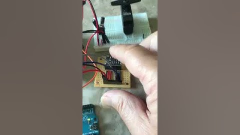 Arduino, ADXL345, Servo Motor