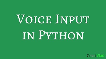 Voice Input App in Python - Showcase
