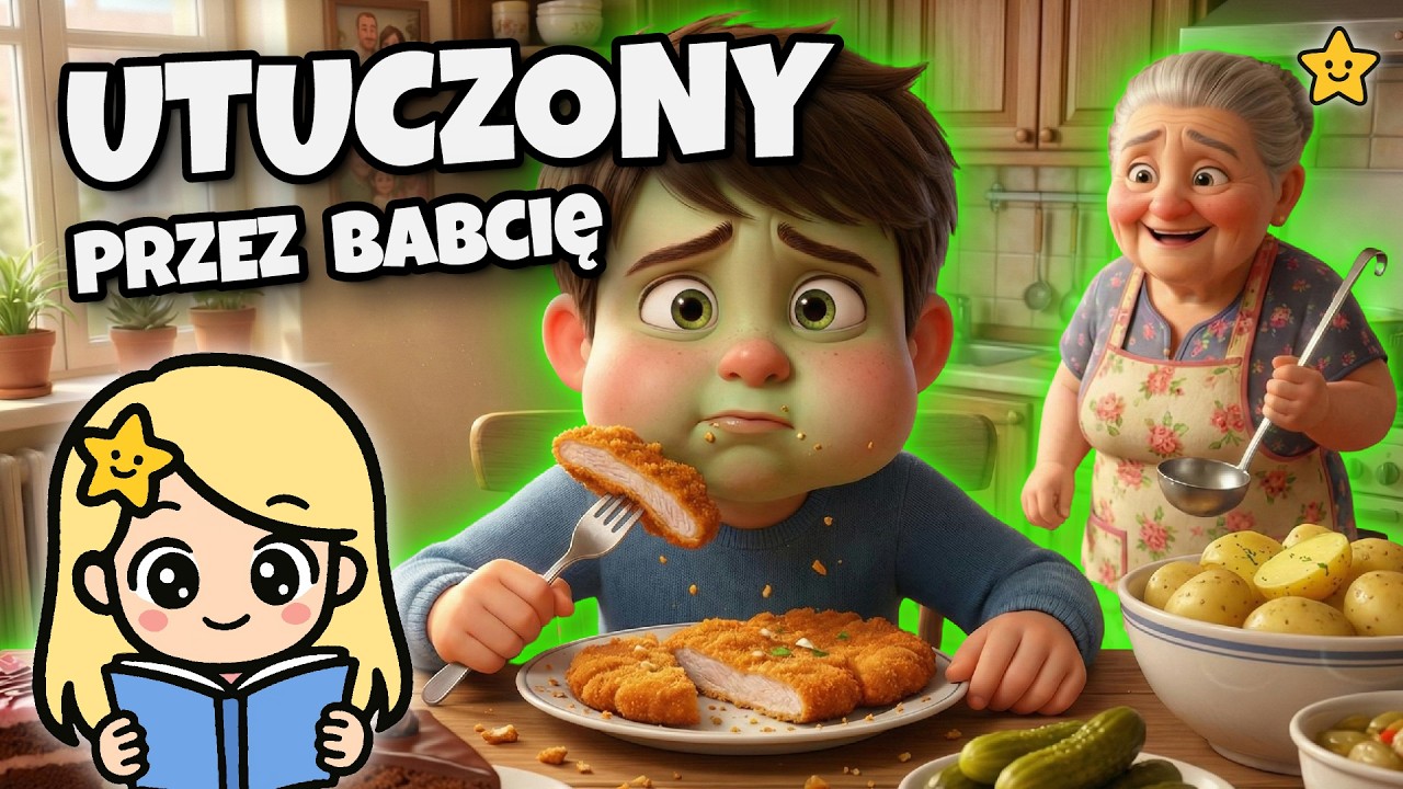 🤢🍖Tymon Utuczony przez Babcię - Bajka na dobranoc 🍖🤢