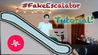 Tutorial de musical.ly FAKE ESCALATOR || KingPaablo