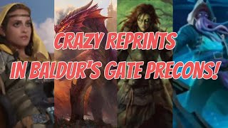 HUGE Precon Reprints! Commander Legends: Battle for Baldur's Gate Deck List Deep Dive!