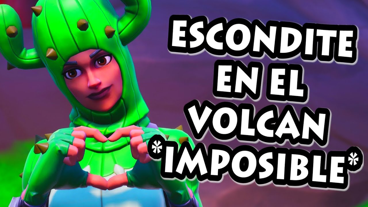 elrubiusomg socialblade JUGANDO AL ESCONDITE en 🌋 VOLCAN 🌋 *IMPOSIBLE* FORTNITE PERSONALIZADAS
