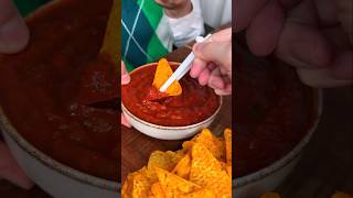 What is the BEST way to share chips and salsa with your dad?😭❤️🍟| CHEFKOUDY