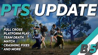PUBG PTS UPDATE 6.2 | Full Cross-Console Play, TDM, Crashing FIXES, Gameplay Changes (Xbox One/PS4)